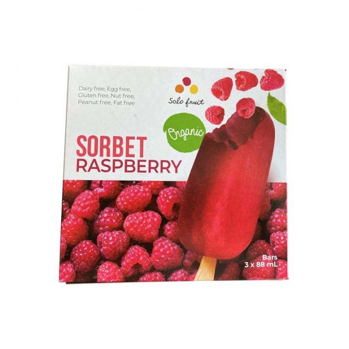 raspberry sorbet bar box